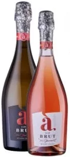 APRIORI vin spumant Glera Alb Brut / Rosé Brut, 0,75 L, 1 sticlă