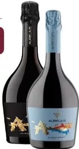 AURELIUS vin spumant Fetească Regală Alb Brut / Glera Brut, 0,75 L, 1 sticlă
