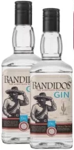 BANDIDOS Dry Gin, gin sec, 0,5 L, 1 sticlă