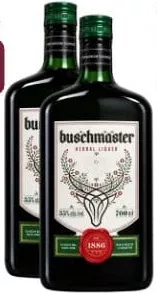 BUSHMASTER Herbal, lichior din plante, 0,7 L, 1 sticlă