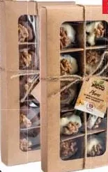 MECO prune uscate în ciocolată, diverse sortimente, 180 g