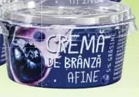 FERMA CU ORIGINI cremă de brânză cu umplutură de afine, 130 g