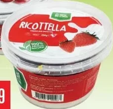FERMA CU ORIGINI Ricotella, diverse sortimente, 230 g