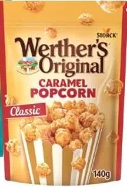 WERTHER’S 140 g popcorn, diverse sortimente