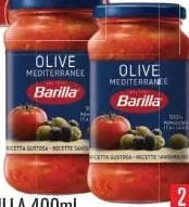 BARILLA 400 ml sos Tomat și Olive