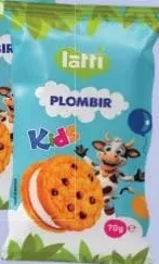 LATTI 70 g înghețată plombir Kids în biscuiți