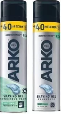 Arko Men gel de ras, diverse sortimente, 240 ml