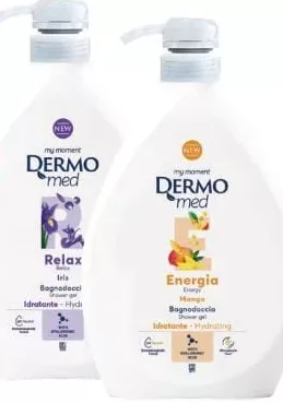 Dermomed gel de duș cu dozator, diverse sortimente, 1 l