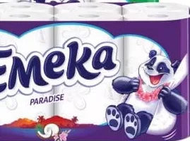 Emeka hârtie igienică, 3 straturi, 16 role, diverse sortimente