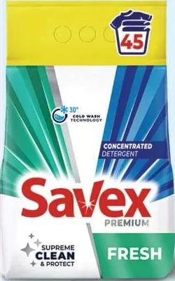 Savex Premium Fresh detergent pudră concentrat, 3,6 kg