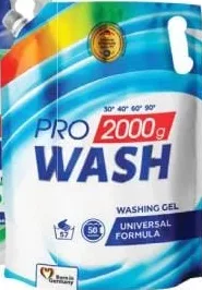 Pro Wash detergent lichid rezervă, diverse sortimente, 2 l; cu Alina Card; fără card 37,99 MDL