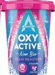 Astonish Oxy Active Non Bio pudră pentru îndepărtarea petelor, 625 g; cu Alina Card; fără card 69,99 MDL