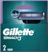 GILLETTE Mach 3 rezerve pentru aparat de ras, 2 buc.; cu Alina Card; fără card 186.99 MDL