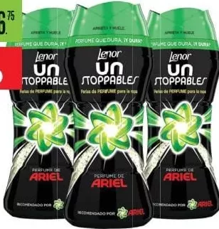 Lenor Unstoppables, ароматические гранулы для стирки, аромат Ariel, 210 г
