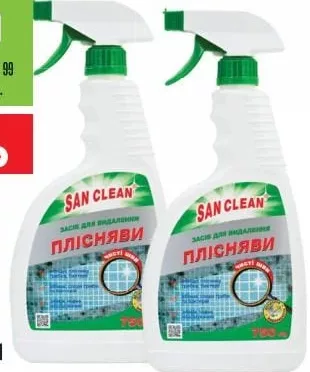 San Clean, спрей против плесени, 750 мл