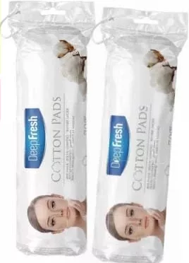 DeepFresh, ватные диски для снятия макияжа, 70 шт.