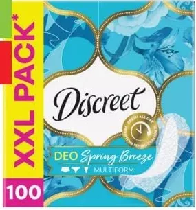 Discreet XXL Pack, ежедневные прокладки, 100 шт., разные варианты, Deo Spring Breeze Multiform