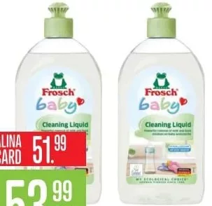 FROSCH Baby средство для мытья детской посуды, 500 мл; цена с Alina Card 51.99 MDL