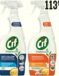 CIF Cleanboost спрей для ванной/кухни, 750 мл; против известкового налёта, обезжиривающий