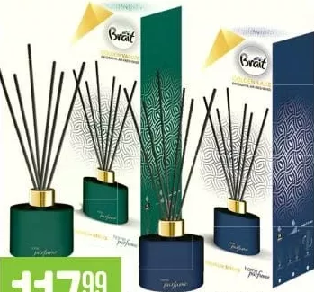 BRAIT Premium ароматический диффузор с палочками, 100 мл, в ассортименте