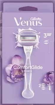 GILLETTE Venus ComfortGlide Breeze бритва + 2 сменные кассеты, 3 лезвия; с ALINA CARD: 235.99 MDL