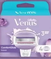 GILLETTE Venus ComfortGlide Breeze сменные кассеты для бритья, 4 шт., 3 лезвия; с ALINA CARD: 266.99 MDL