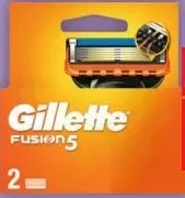GILLETTE Fusion 5 сменные кассеты для бритья, 2 шт.; с ALINA CARD: 252.99 MDL