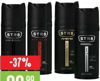 STR8 Original / Red Code / Ahead / Rise дезодорант-спрей, 150 мл, в ассортименте