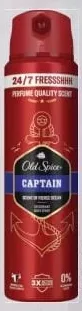 OLD SPICE Captain дезодорант-спрей, 150 мл, в ассортименте
