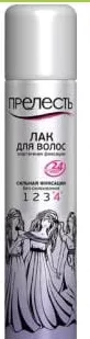 PRELESTI лак-спрей для волос, сильная фиксация, 200 мл; с ALINA CARD: 43.99 MDL