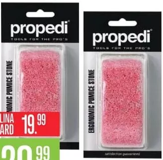 PROPEDI эргономичная пемза, 1 шт.; с ALINA CARD: 19.99 MDL