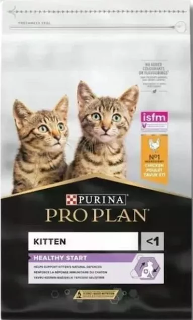 Purina Pro Plan Kitten Healthy Start, сухой корм для котят младше 1 года, с курицей, 400 г