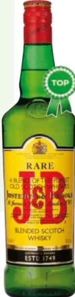 J&B Whiskey, 0,7 L, Scoția