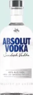 ABSOLUT Vodcă, 0,7 L, Suedia