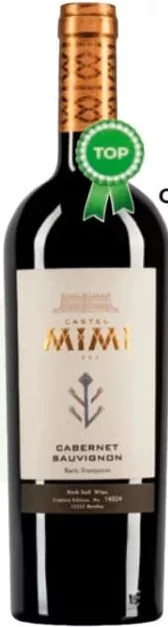 CASTEL MIMI Vin Cabernet Sauvignon roșu sec / Merlot roșu sec, 0,75 L