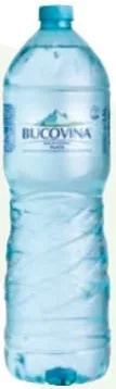 BUCOVINA Apă minerală naturală plată / carbogazificată / slab carbogazificată, 1,5 L
