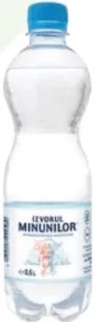 IZVORUL MINUNILOR Apă minerală carbogazificată / plată, PET 0,5 L