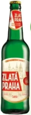 ZLATA PRAHA Bere blondă, sticlă 0,5 L