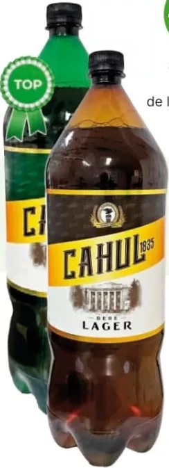 CAHUL Bere blondă Lager / Light, PET 2,2 L; preț de la 32,59 lei, preț vechi de la 57,50 lei