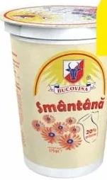 Smântână BUCOVINA 20%, 375 g