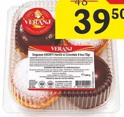 Gogoși VERANJ, 4 × 70 g