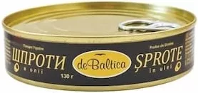 Șprote DE BALTICA, 130 g