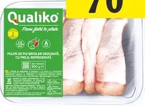 Pulpa de pui „Qualiko”, 900 g