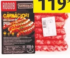 Cârnăciori de pui „Rogob”, kg