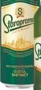 Bere „Staropramen” doză, în sortiment, 0,5 L