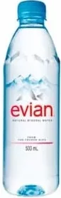 Apă minerală „Evian”, 0,5 L