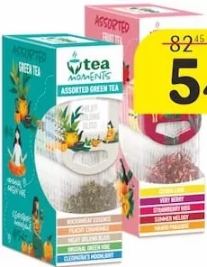 Ceai „Tea Moments” în sortiment, 15 × 2,2 g