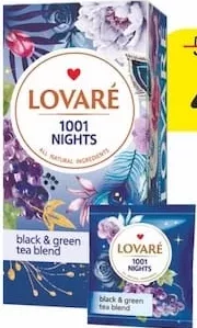 Ceai „Lovare” în sortiment, 24 × 1,5 g