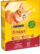Hrană uscată „Friskies” în sortiment, 0,3 kg