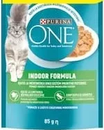 Hrană pentru pisici „Purina” One în sortiment, 85 g (Indoor Formula)